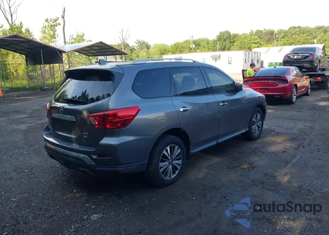 2019 Nissan Pathfinder Sl из США, поврежденный, VIN 5N1DR2MM1KC643745